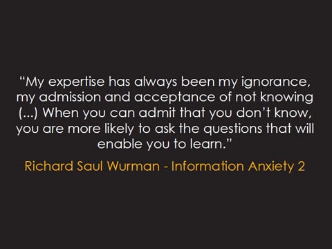 Frase Richard Saul Wurman